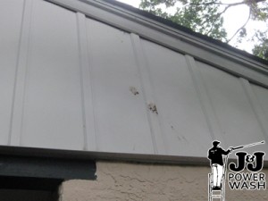 Unsightly Siding Stains