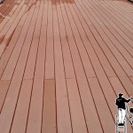 Composite Deck Power Washing After
