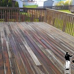 Deck Cleaning After